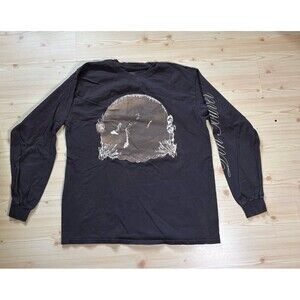 Don Toliver Mens Large Brown Life Of A Don Long Sleeve T-Shirt Concert Tour